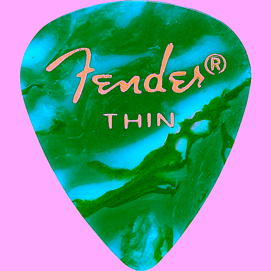 Trsátko 351 Ocean Turquoise Gross Thin Fender