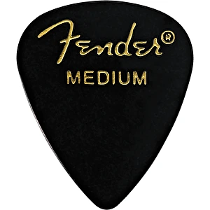 Trsátko 351 Black Pick 1 Gross Medium Fender