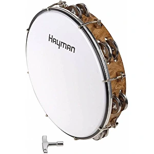 Laditeľná tamburína s blanou 10" MT6-102-NE Hayman