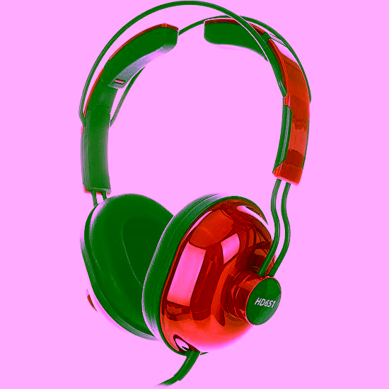 Slúchadlá HD651-RD červené Superlux