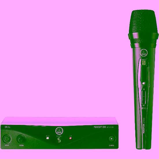 Bezdrôtový mikrofónový set WMS45 Vocal/U2 614.100-629.300 MHz Akg