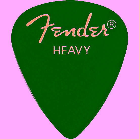 Trsátko 351 Black pick Gross Heavy Fender