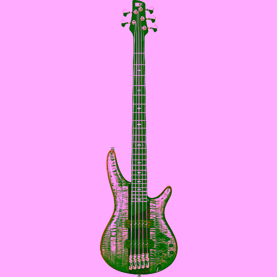 Elektrická basgitara SR5CMDX-BIL 5-Str Black Ice Low Gloss Ibanez