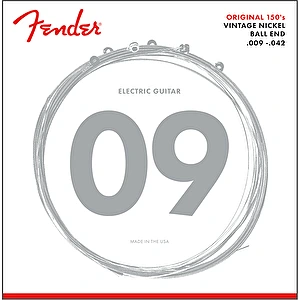 Struny na elektrickú gitaru 09-42 1ks 150L Ball End, Nickel 3-pack Fender