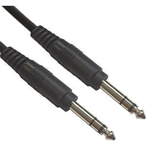 Kábel AC-J6S/1,5 Jack cable 6,3mm stereo 1,5m ADJ