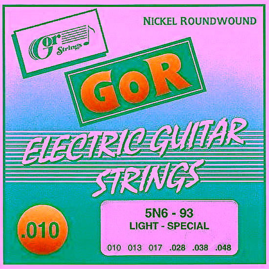 Struny na elektrickú gitaru 010-48 5N6-93 Gorstring