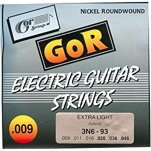Struny na elektrickú gitaru 009-46 3N6-93 Gorstring