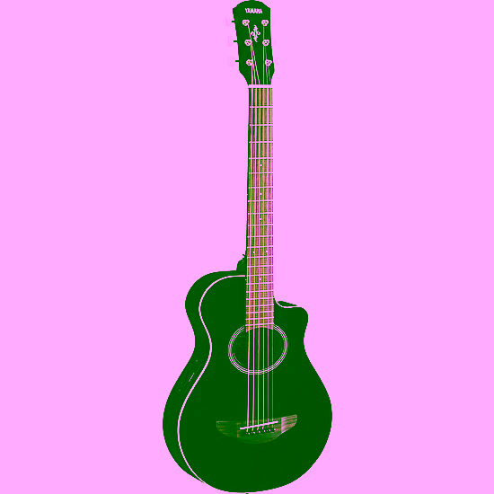Elektro-akustická gitara 3/4 APXT2 čierna Yamaha