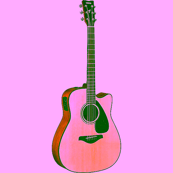 Elektro-akustická gitara FGX800CNTII Natural Yamaha