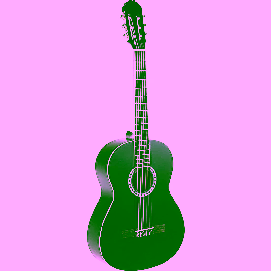 Klasická gitara 3/4 Basic čierna Gewa