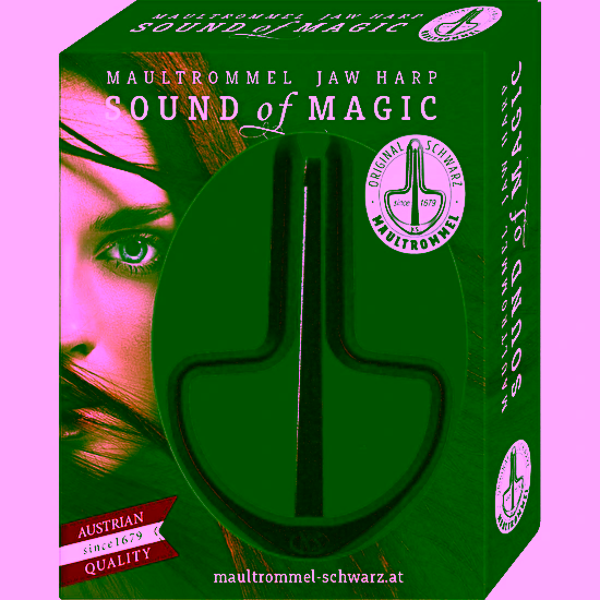 Drumbľa Joy-Harp Gift Box 12 Red Schwarz