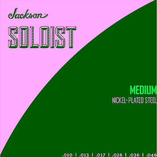 Struny na elekrickú gitarul Soloist Strings Medium 10-46 Jackson