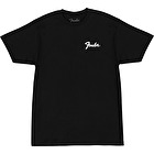 Tričko Transition Logo Black L Fender