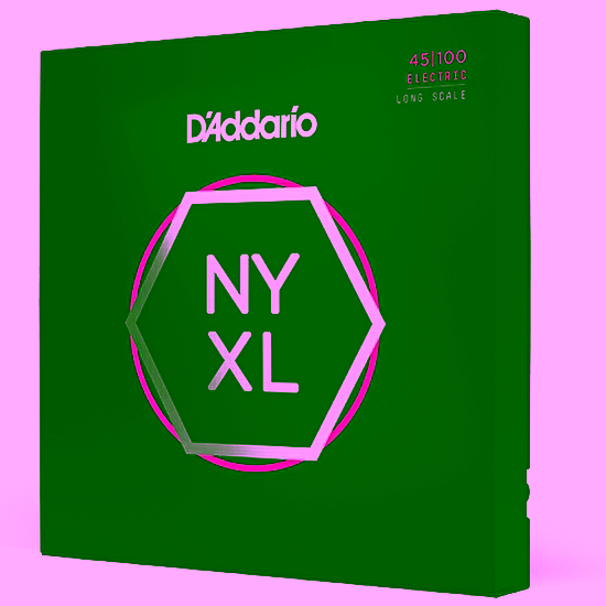 Struny pre elektrickú basgitaru NYXL 45-100 Daddario