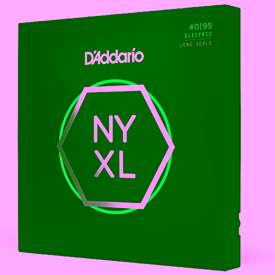 Struny pre elektrickú basgitaru NYXL 40-95 Daddario