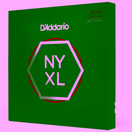 Struny pre elektrickú basgitaru NYXL 55-110 Daddario