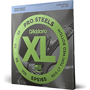 Struny na elektrickú basgitaru 45-105 Pro steels D´Addario