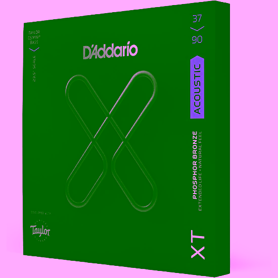 Struny na akustickú basgitaru XTB 37-90 Phosphor Bronze Coated D´addario
