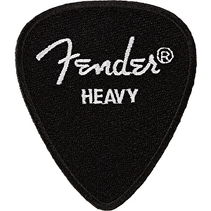 Nášivka Heavy Pick Patch, Black Fender