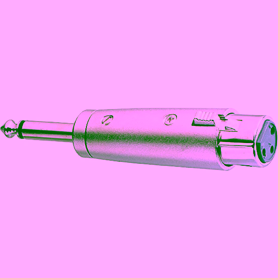 Redukcia AC-XFPMH Jack 6,3 mm zástrčka mono/XLR zásuvka Stagg