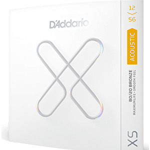 Struny na akustickú gitaru XSABR 12-56 Bronze D´Addario
