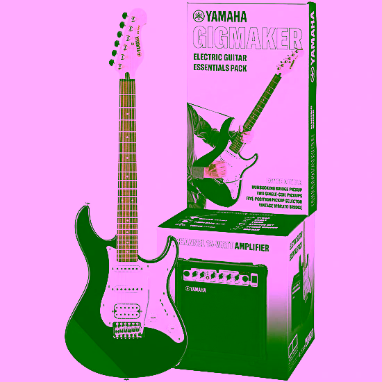 Elektrická gitara set EG 112 GPII HII Black Yamaha