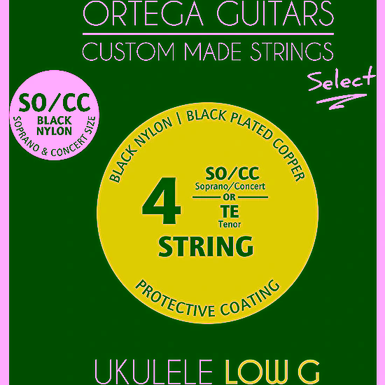 Struny na sopránové ukulele UKSBK-SOCC-LG Ortega