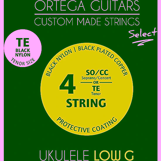 Struny na tenorové ukulele UKSBK-TE-LG Ortega