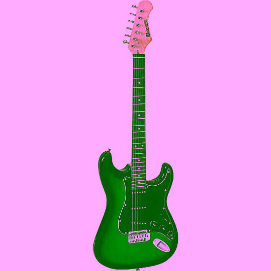 Elektrická gitara ST-203 greenburst Dimavery