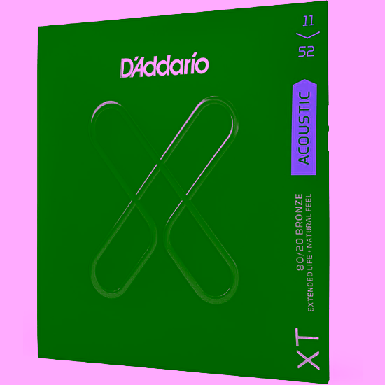 Struny na akustickú gitaru XTABR 11-52 Bronze D´addario