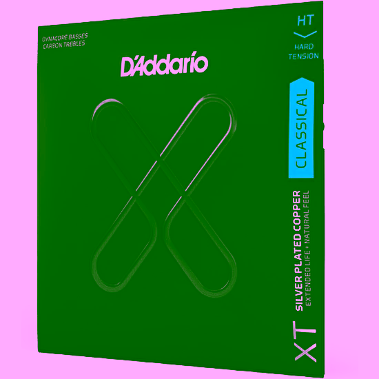 Struny na klasickú gitaru XTC46FF Hard tension D´addario