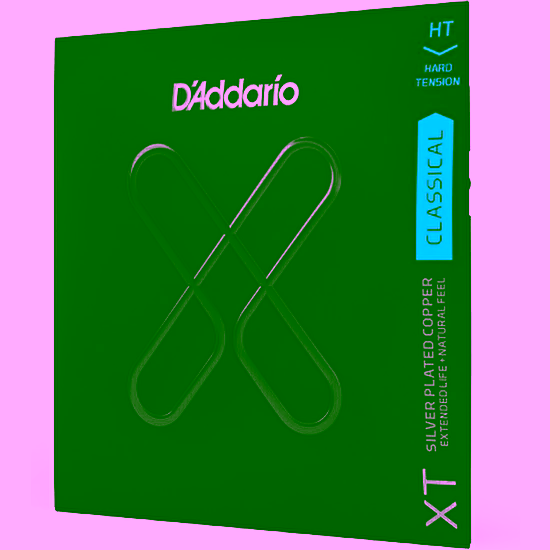 Struny na klasickú gitaru XTC46 Hard tension D´addario