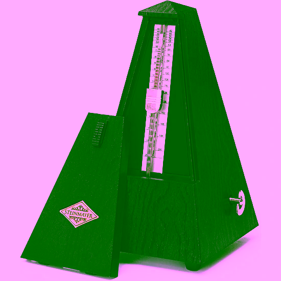 Metronóm mechanický M-03G Schwarz Steinmayer
