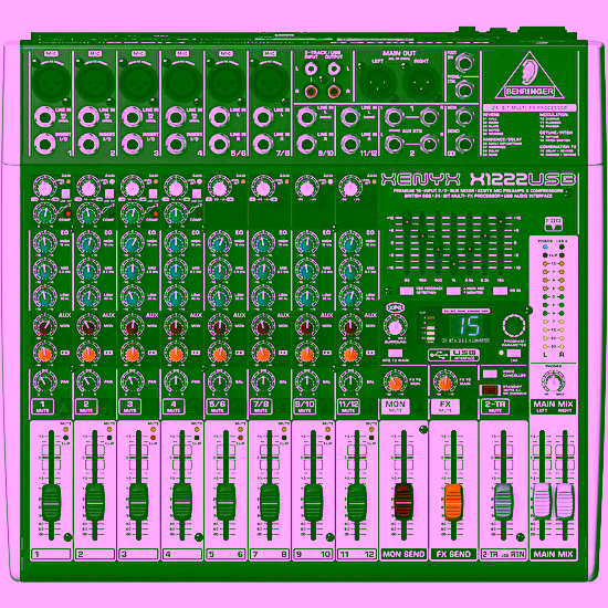 Analógový mixpult XENYX X 1222 USB Behringer