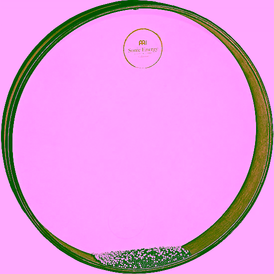 Ocean Wave Drum 16" Walnut Brown Sonic Energy