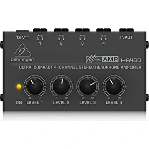 Zosilňovač slúchadlový HA 400 MICROAMP Behringer