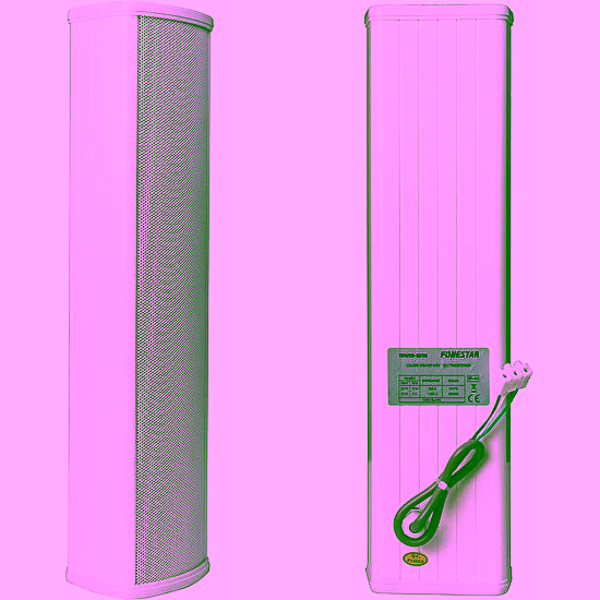 Stĺpový reproduktor TOWER20TB 10/20W/100V Fonestar