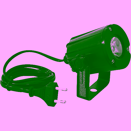 Svetelný reflektor PST-3W LED 3200K Eurolite