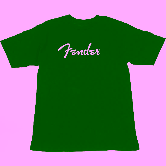 Tričko Spaghetti Logo Tee Black XXXL Fender