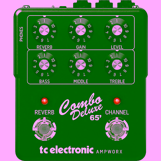 Gitarový zosilňovač Combo Deluxe 65' Preamp TC Electronic