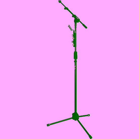 Stojan na mikrofón Telescoping Boom Black Fender